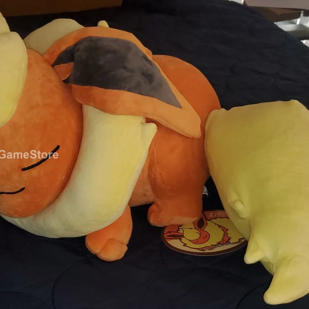 Pokemon Center Sleeping Sleeper Plush Eevee Doll Stuffed Toy Authentic Tags New - Picture 8 of 16